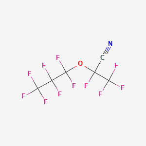 Perfluoro(2-methyl-3-oxahexanenitrile)