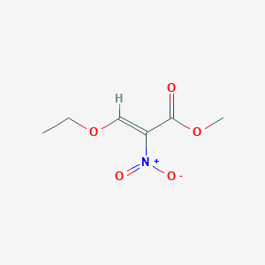 Methyl (Z)-3-ethoxy-2-nitroprop-2-enoate