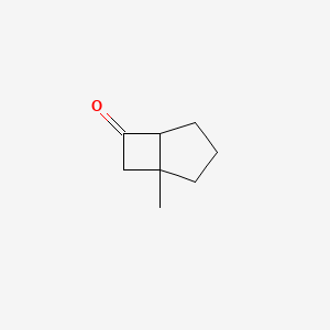 1-Methylbicyclo[3.2.0]heptan-6-one | C8H12O | CID 12590014 - PubChem