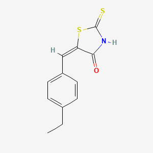 4-Thiazolidinone, 5-[(4-ethylphenyl)methylene]-2-thioxo