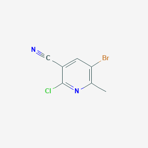 5-Bromo-2-chloro-6-methylnicotinonitrile