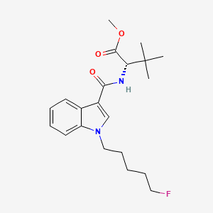 5F–ADB; 5F–MDMB–PINACA (Methyl 2-(1-(5-fluoropentyl)-1H-indazole-3-carboxamido)-3,3-dimethylbutanoate) image