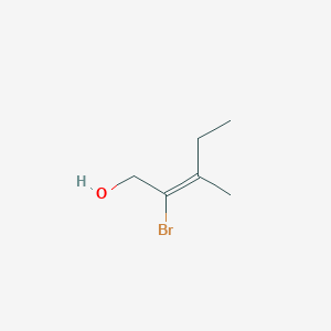 E 2 Brom 3 Methylpent 2 En 1 Ol C6h11bro Pubchem