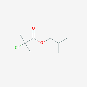 2-Methylpropyl 2-chloro-2-methylpropanoate | C8H15ClO2 | CID 129643258 ...