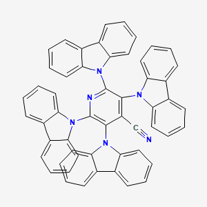 2 4 5 6 tetra 9h carbazol 9 yl isophthalonitrile