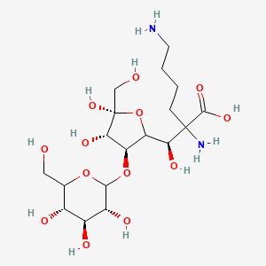 2d structure of Maltosyllysine compound