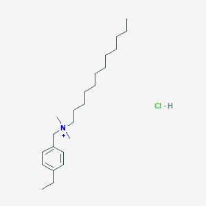 Dodecyl Dimethyl Ethylbenzyl Ammonium Chloride C23h43cln Pubchem