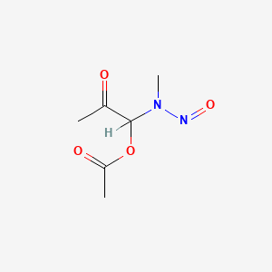 N-Methyl-N-(1-acetoxy-2-oxopropyl)nitrosamine | C6H10N2O4 | CID 130715 ...