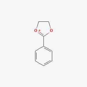 2-Phenyl-4,5-dihydro-1,3-dioxol-1-ium | C9H9O2+ | CID 13085380 - PubChem