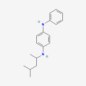 N 1 3 Dimethylbutyl N Phenyl P Phenylenediamine C18h24n2 Pubchem