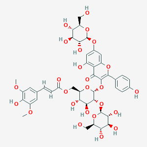 Kaempferol 3 O Sinapoyl Sophoroside 7 O Glucoside C44h50o25 Pubchem