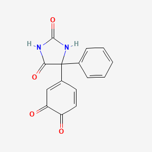 Phenytoin quinone | C15H10N2O4 | CID 131769980 - PubChem