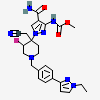 an image of a chemical structure CID 132101555