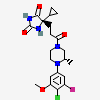 an image of a chemical structure CID 132211323