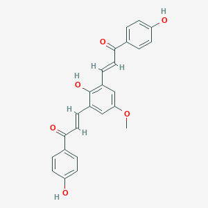 (2e,2'e)-3,3'-(2-Hydroxy-5-methoxy-1,3-phenylene)bis(1-(4-hydroxyphenyl ...