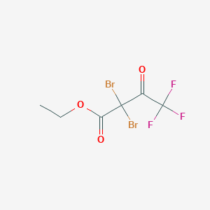 Ethyl 2,2-dibromo-4,4,4-trifluoroacetoacetate