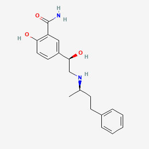 Labetalol hydrochloride (AH-5158 hydrochloride), alpha/beta Adrenergic  Antagonist