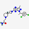 an image of a chemical structure CID 134210803