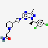 an image of a chemical structure CID 134210805