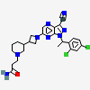 an image of a chemical structure CID 134225342