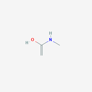 1-(Methylamino)ethen-1-ol | C3H7NO | CID 13437635 - PubChem