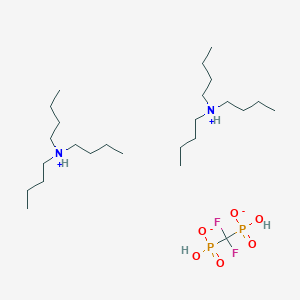 	Bis(tributylammonium) difluoromethylenediphosphonate