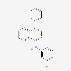 	1-(3-Chlorophenylamino)-4-phenylphthalazine