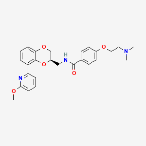 4 2 Dimethylamino Ethoxy N 3 R 5 6 Methoxypyridin 2 Yl 2 3 Dihydro 1 4 Benzodioxin 3 Yl Methyl Benzamide C26h29n3o5 Pubchem