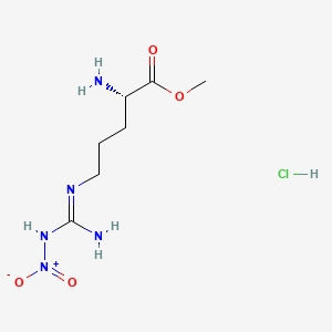 L-Ornithine, N5-[imino(nitroamino)methyl]-, methyl ester, hydrochloride (1:1)