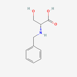 R 2 Benzylamino 3 Hydroxypropanoic Acid C10h13no3 Pubchem