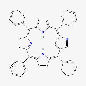 2,7,12,17-Tetraphenyl-4,21,22,23-tetrazapentacyclo[16.2.1.13,6.18,11. ...