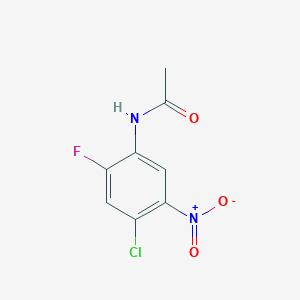 N-(4-Chloro-2-fluoro-5-nitrophenyl)acetamide