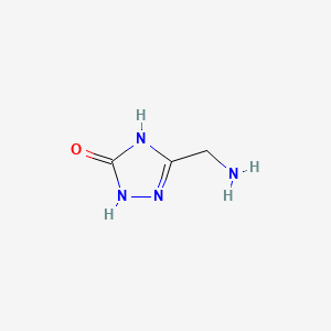 3-(Aminomethyl)-1H-1,2,4-triazol-5(4H)-one