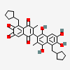 an image of a chemical structure CID 136032534