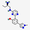 an image of a chemical structure CID 136189563