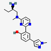 an image of a chemical structure CID 136189602