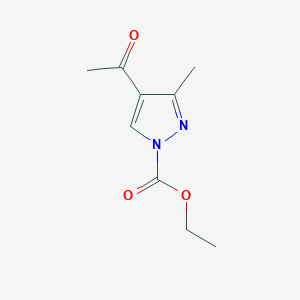 1-carbethoxy-3-methyl-4-acetylpyrazole 