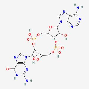 2 O 5 O Adenosine 3 O 5 O Diyl Bisphosphinico Guanosine 2 3 Cyclic Gmp Amp Cyclic Guanosine Monophosphate Adenosine Monophosphate C G 2 5 Pa 3 5 P Ch24n10o13p2 Pubchem