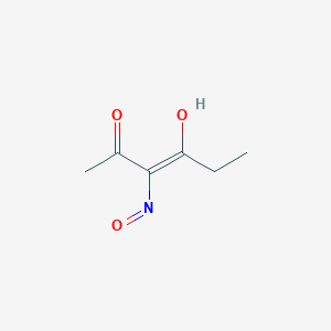 (E)-4-hydroxy-3-nitrosohex-3-en-2-one | C6H9NO3 | CID 136429047 - PubChem