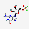 an image of a chemical structure CID 136608606