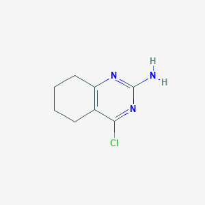 4-Chloro-5,6,7,8-tetrahydroquinazolin-2-amine