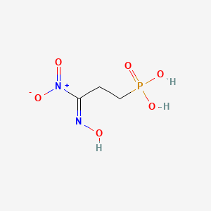 (2-Phosphonoethyl)nitrolic acid | C3H7N2O6P | CID 137321259 - PubChem