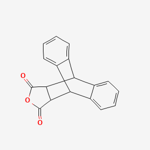 Anthracene-maleic anhydride diels-alder adduct.png