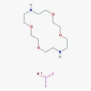 legering Verzadigen speer Kalium(2.2-Crypt)triiodid | C12H26I3KN2O4 - PubChem