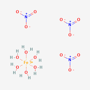 Iron nitrate hexahydrate | FeH12N3O15 - PubChem