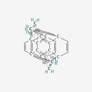 Bis[(1,2,3,3a,10a,10b-eta)-pyrene]niobium(0) | C32H20Nb2 | CID ...