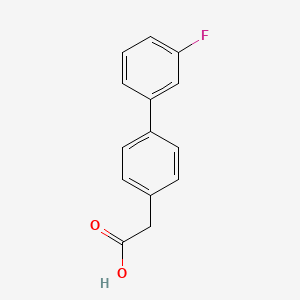 4-(3-Fluorophenyl)phenylacetic acid