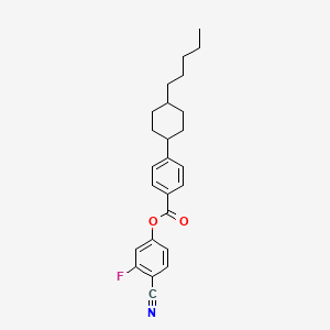 4-Cyano-3-fluorophenyl 4-(trans-4-pentylcyclohexyl)benzoate