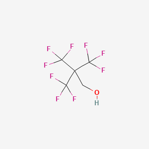 2,2-Bis(trifluoromethyl)-3,3,3-trifluoropropan-1-ol