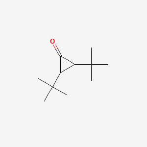 Cyclopropanone, 2,3-bis(1,1-dimethylethyl)-trans- | C11H20O | CID ...